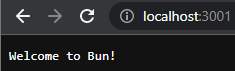 welcome-to-bun